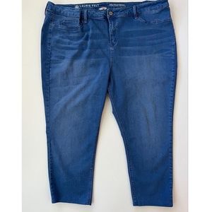 Laurie Felt Women’s Plus Size Silky Royal Skinny Jeans Size 3X